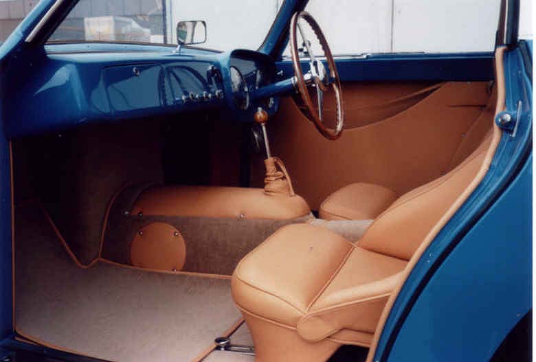 Ferrari 250MM Baujahr 1953 Innenausstattung Fahrersitz