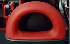 Mercedes SLK Typ R170  Innenausstatung Ueberrollbuegel